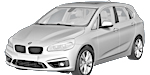 BMW F45 B0645 Fault Code